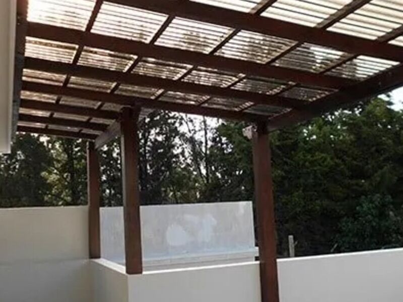 Pérgola de madera Diseños en Madera Guatemala