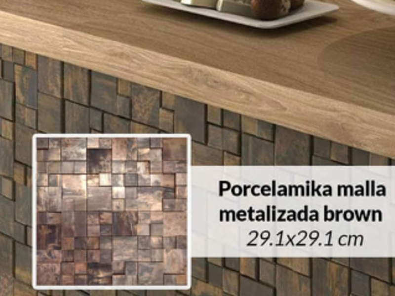 Porcelamika metalizada brown Guatemala