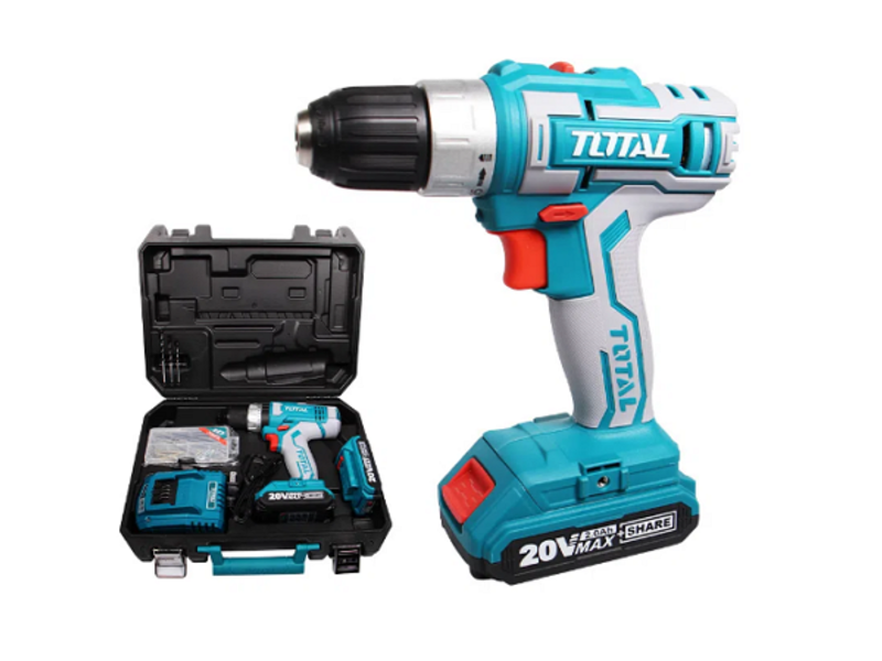 TALADRO INALAMBRICO 3/8" 20V 1 BATERIA