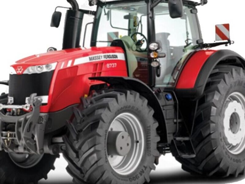 tractor MF-8737 en ciudad de guatemala