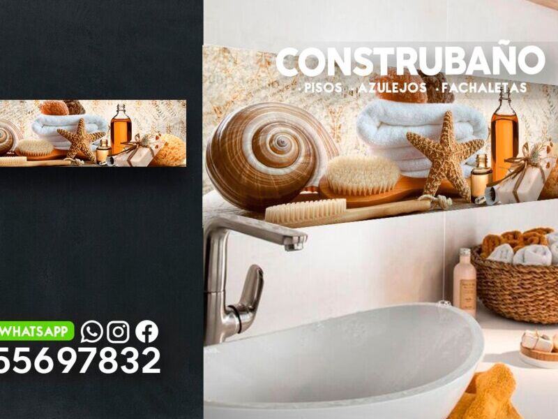 Pieza Decorativa Construbaño Guatemala 