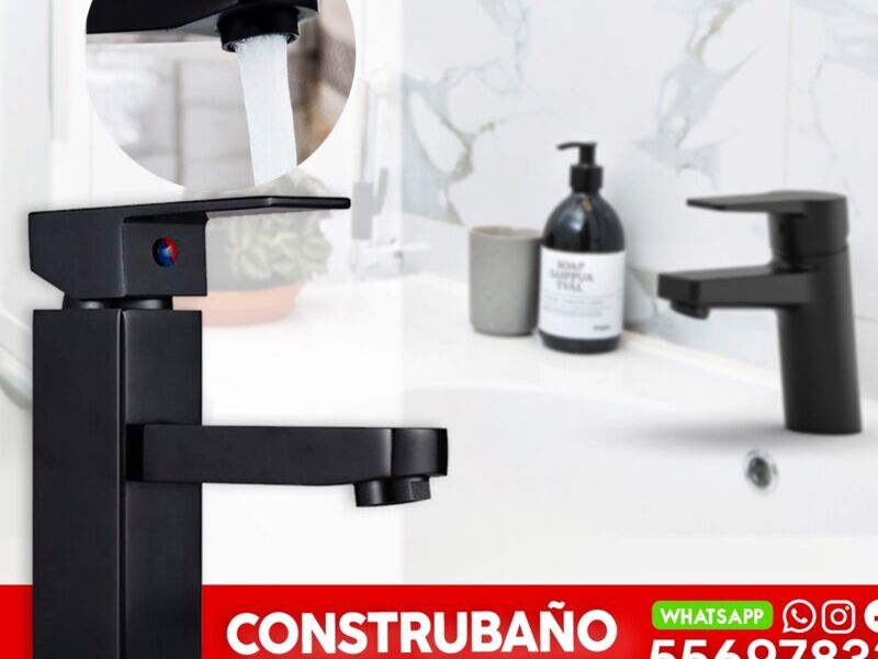 Griferia  Negro Construbaño Guatemala