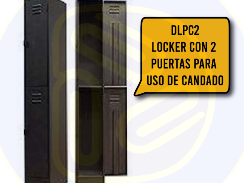 Locker vertical 2 espacios Mixco