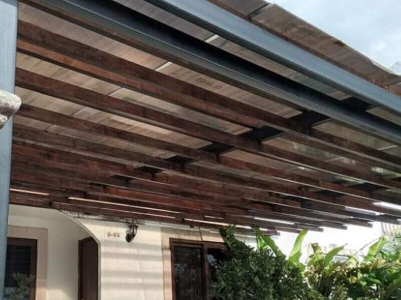 Pérgola de madera Guatemala MDA