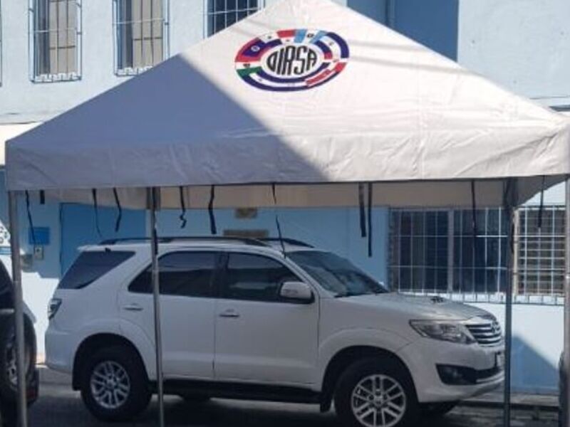 Toldo de parqueadero Guatemala 