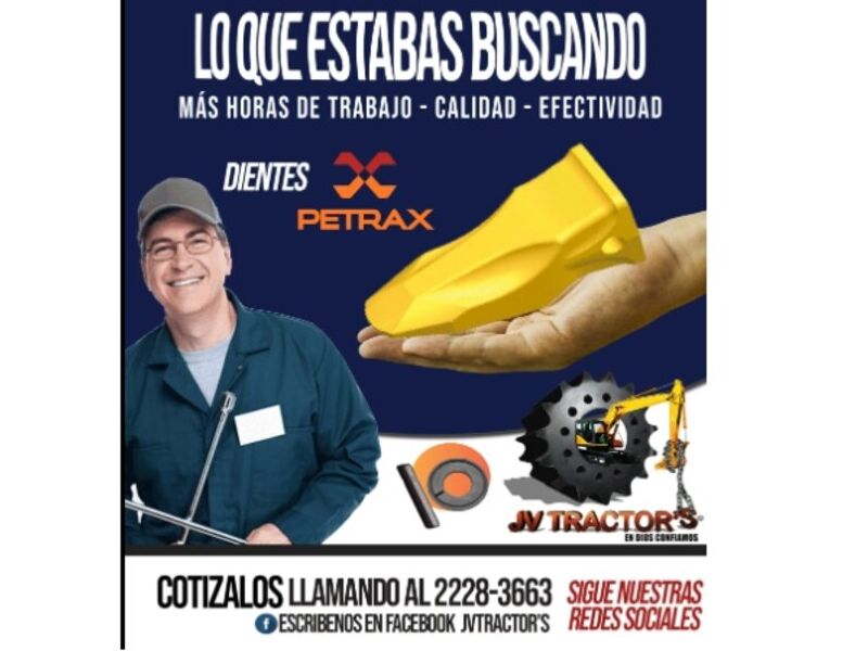 Diente para excavadora Guatemala
