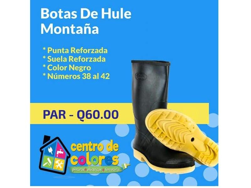 Botas de hule Guatemala