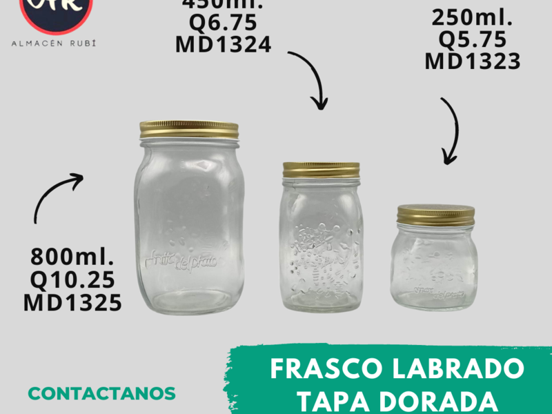 FRASCO LABRADO GUATEMALA 
