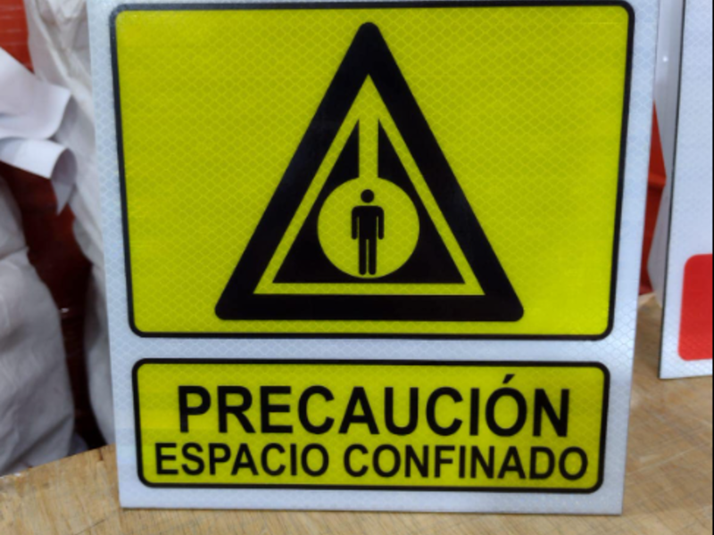 Señalización de prohibido Escuintla