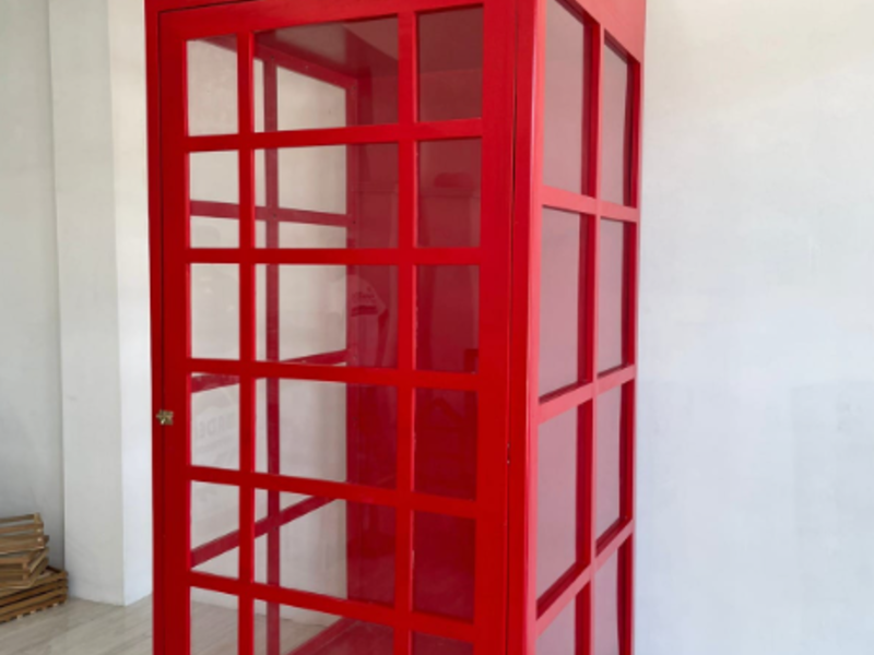 Mueble cabina telefónica sets Guatemala