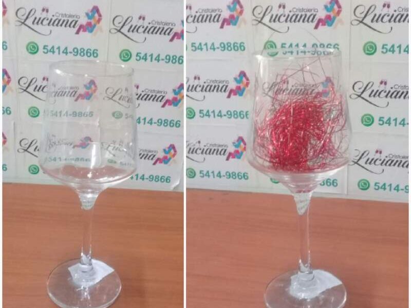 COPA DE CRISTAL PARA VINO GUATEMALA 