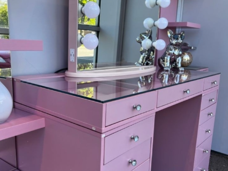 Espejo con luces LED integradas en el mueble – Muebles ROS