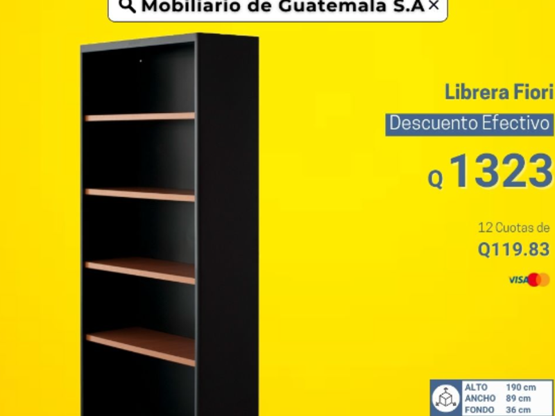 Librera Fiori de oficina Ciudad de Guatemala