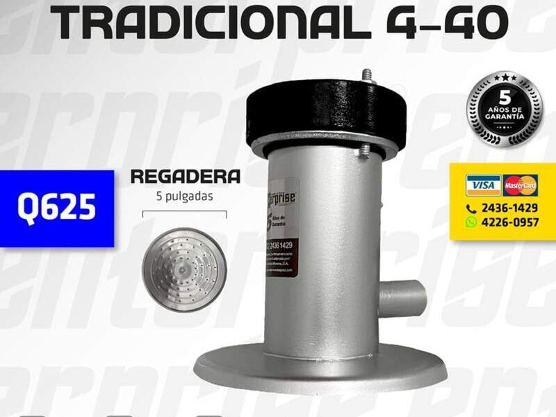 REGADERA TRADICIONAL ENTERPRISE GUATEMALA 