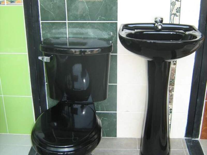 Jet negro Central Ceramica S.A Guatemala 