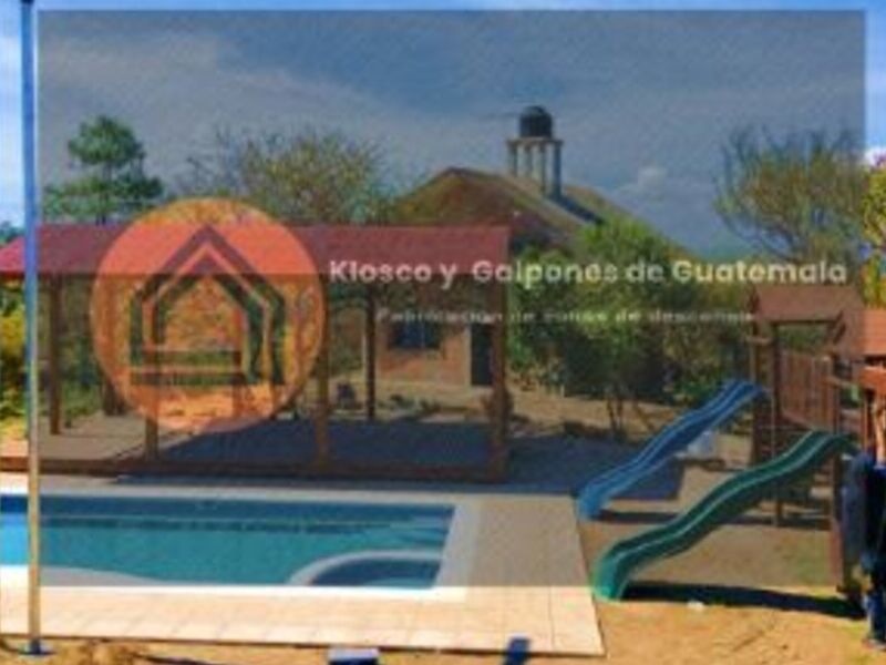 Acabado de piscinas Kioscos Y Galpones de GT