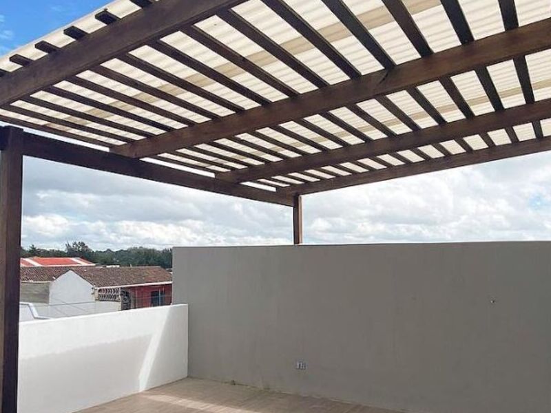 Pérgola Guatemala Exteriores en Madera