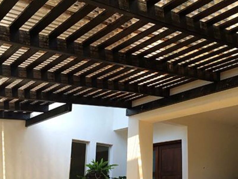 Pérgola SunKeen tech GT Exteriores en Madera