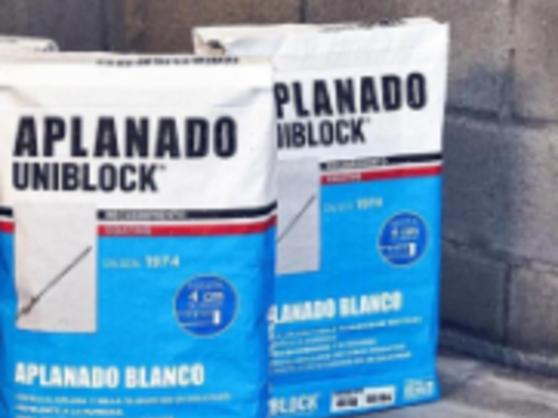 Aplanado Uniblock Teculután Piedritecu