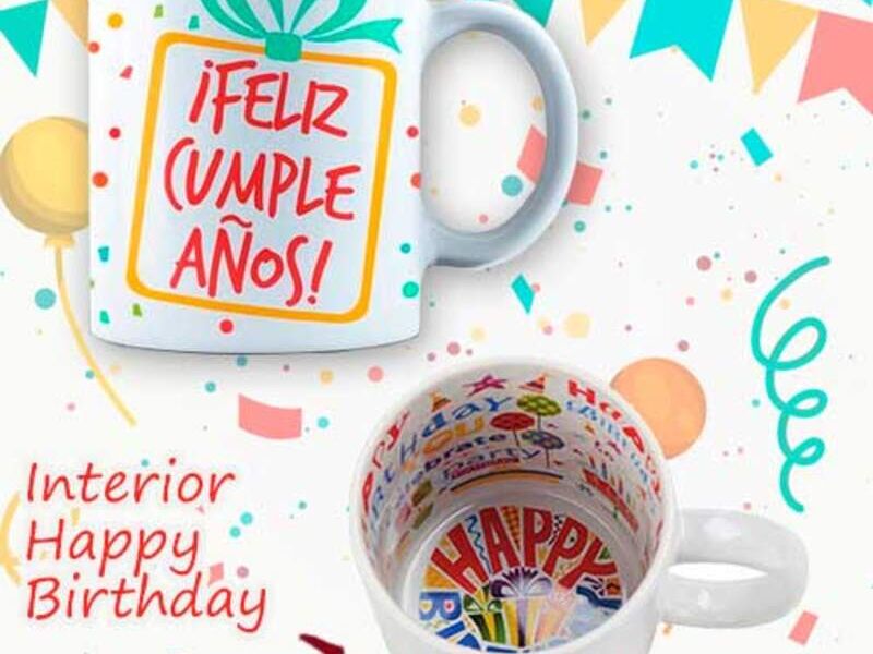 Taza Happy Birthday Guatemala