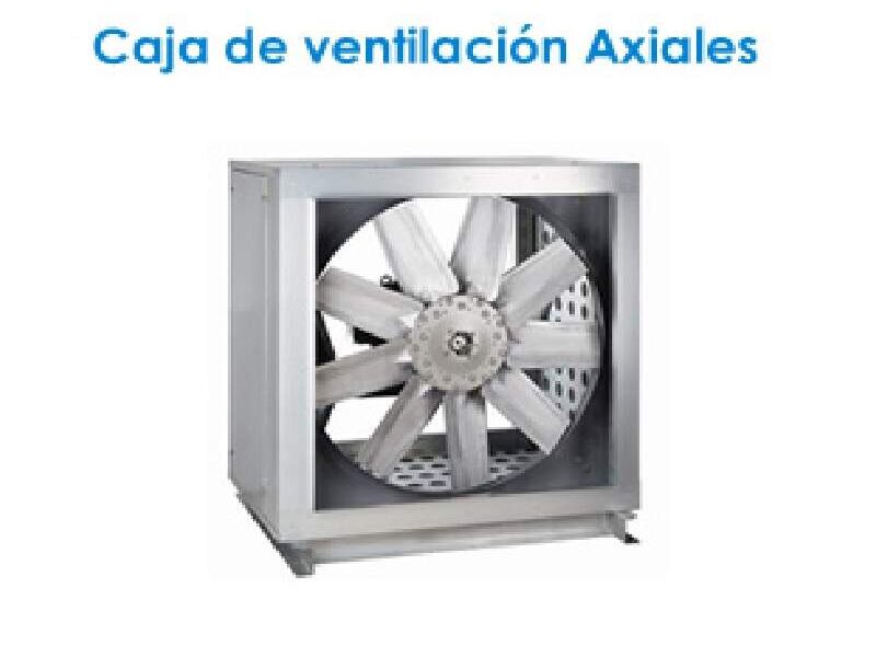 Caja de ventilación Axiales