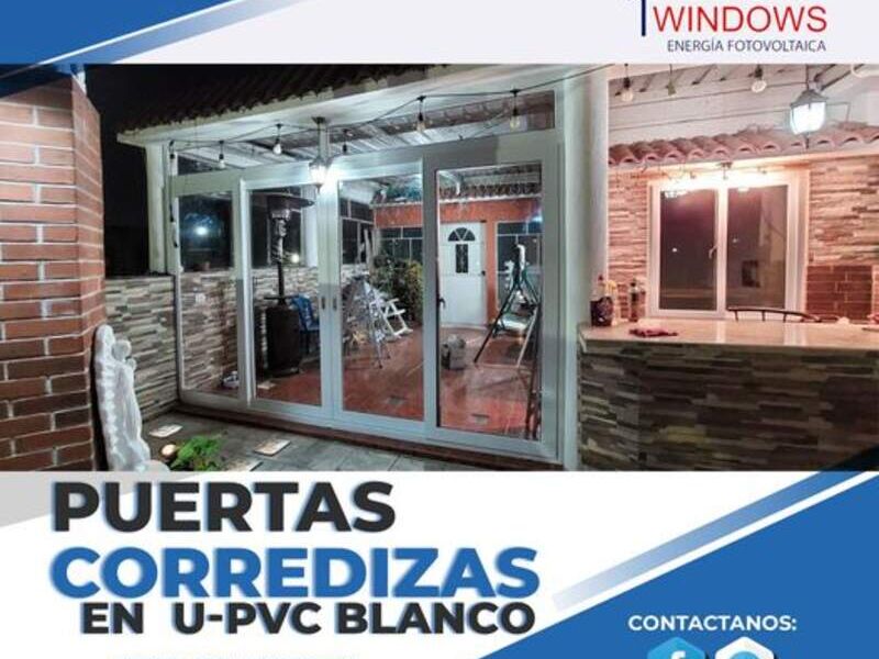 Puerta corrediza Windows PVC y mas GT