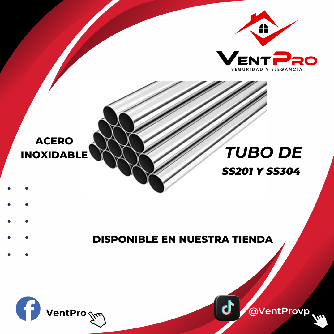 TUBO DE ACERO INOXIDABLE