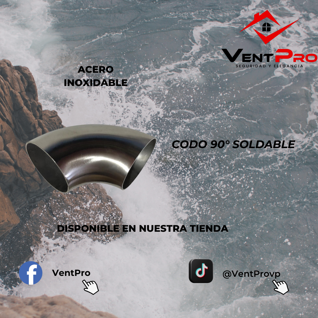 CODO  SOLDABLE ACERO INOXIDABLE