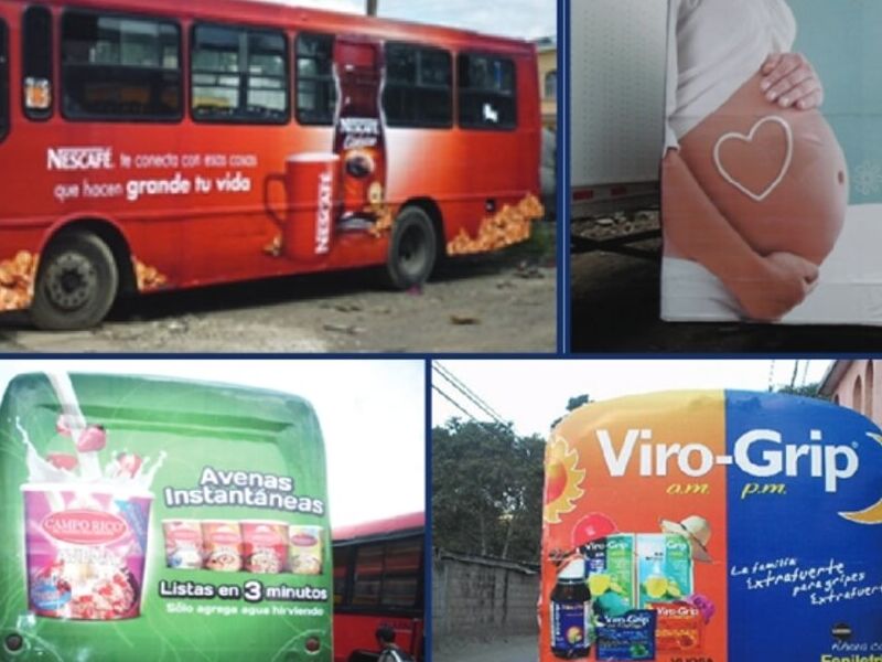 Publicidad Buses Guatemala Mixco 