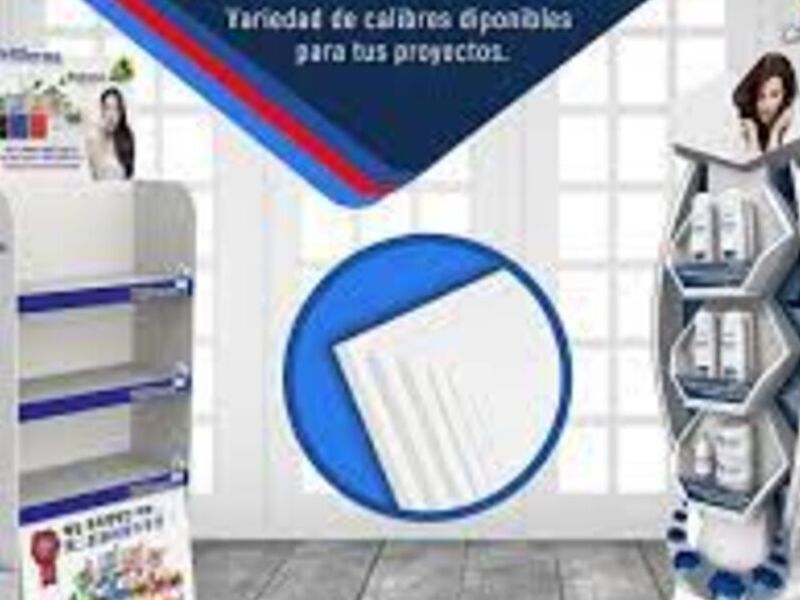 Exhibidores PVC Guatemala 