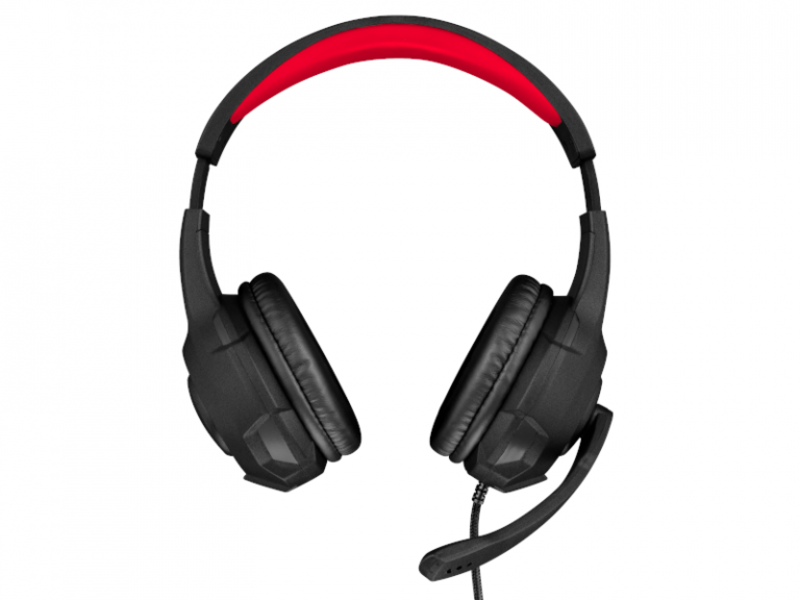 Audifono 3.5Mm Negro-Rojo Guatemala