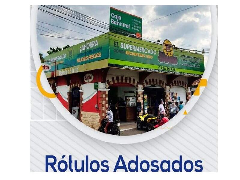 Rótulo adosados Guatemala