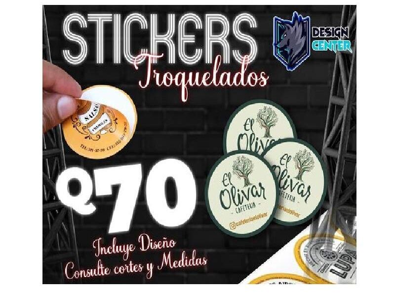  STICKERS TROQUELADOS  Guatemala