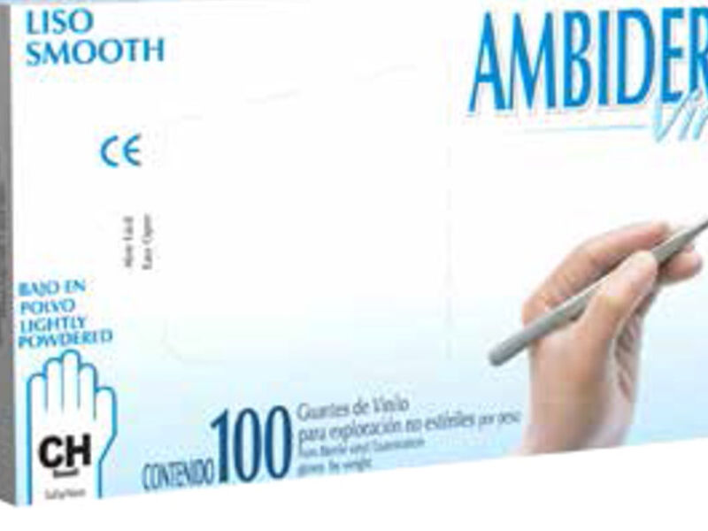 Guante Vinyl Ambiderm Guatemala