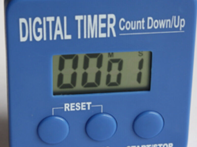 Reloj  digital 0 a 99 minutos