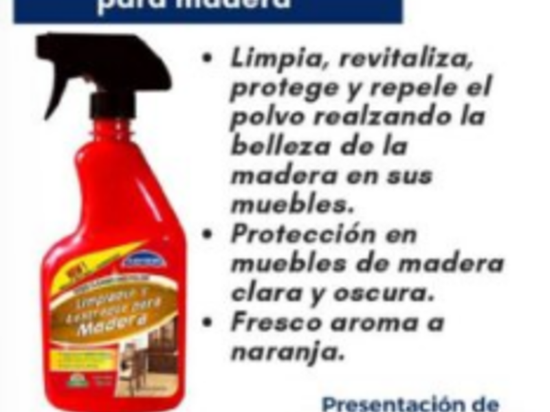 Lustrador para madera Mixco 