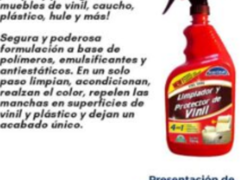 Limpiador y protector de vinil Mixco 