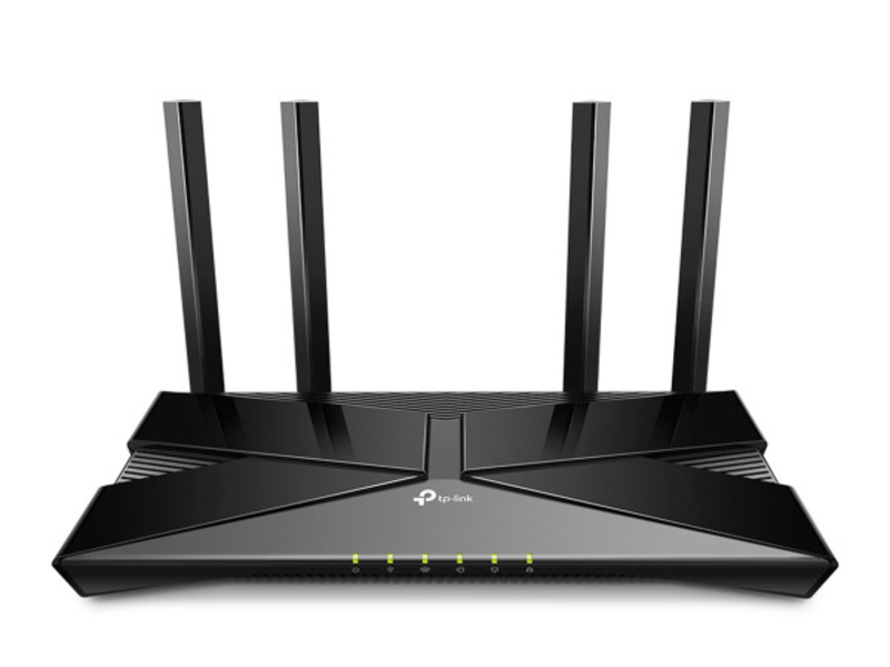 Router negro 4 antenas Guatemala