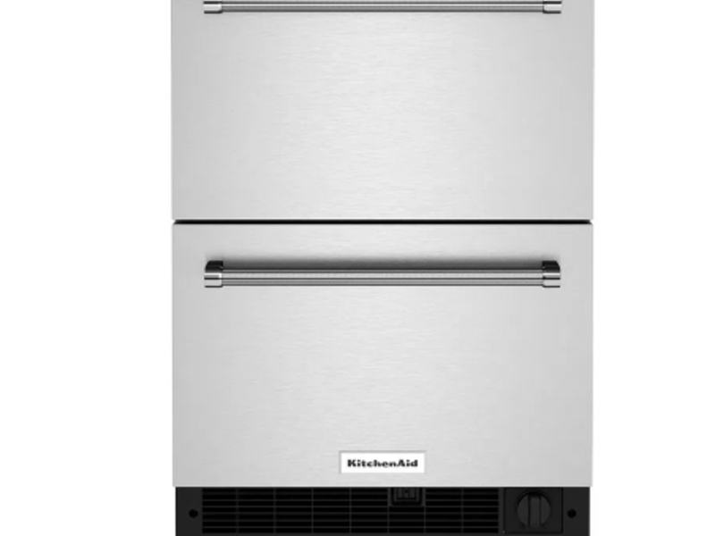 Refrigerador compacto doble cajón, 24"  Mixco