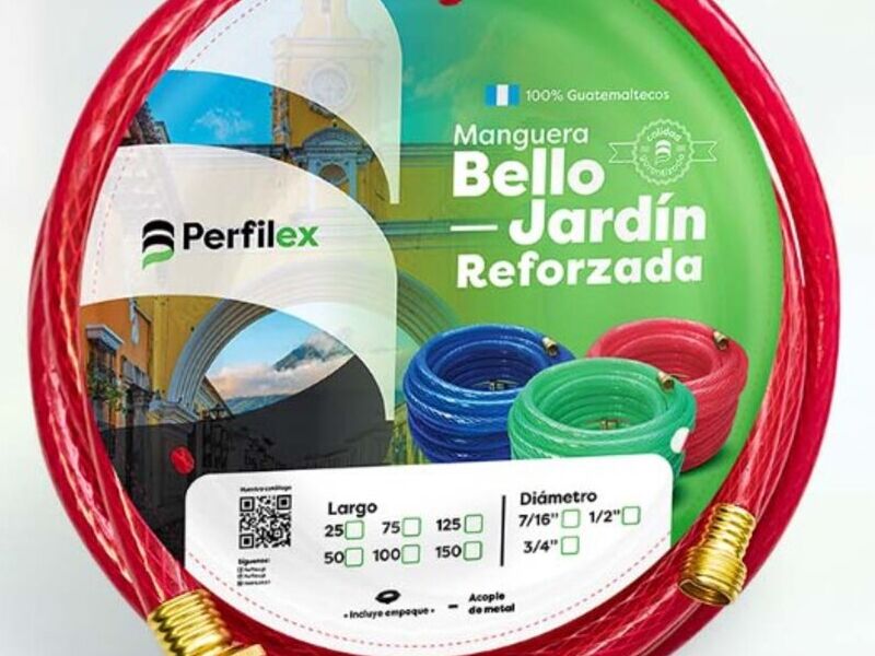 Manguera bello jardín reforzada Mixco