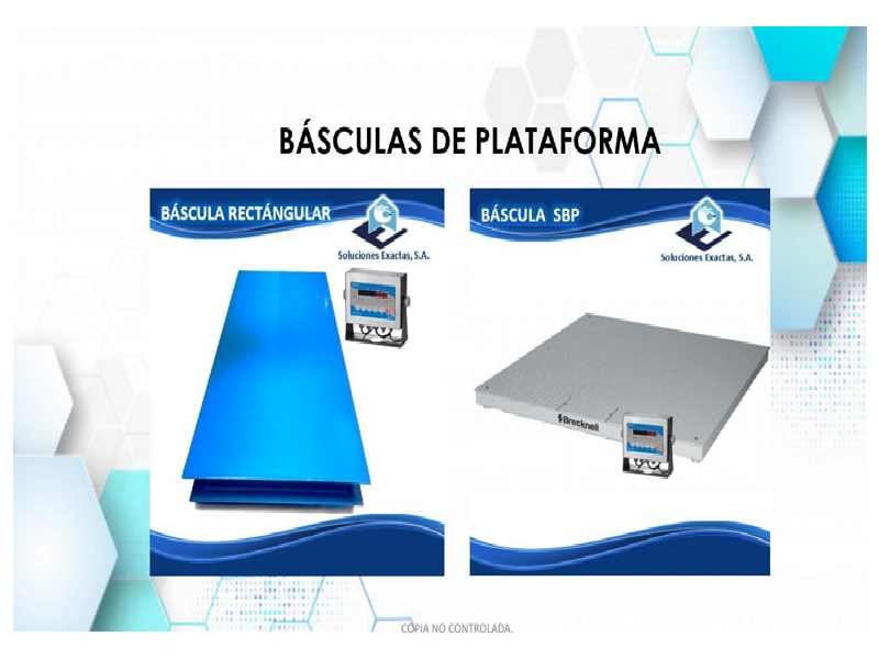 Básculas de plataforma Guatemala