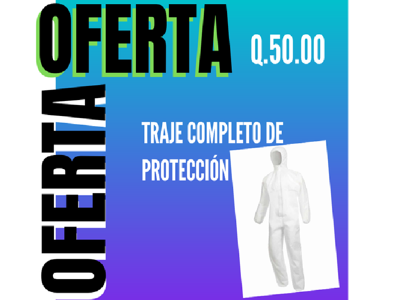 Traje completo de protección  Guatemala