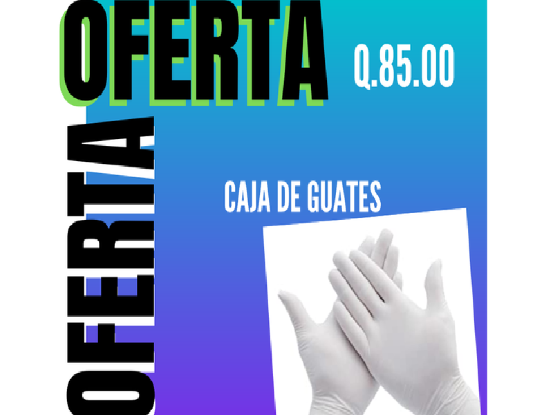 Guantes de látex Guatemala