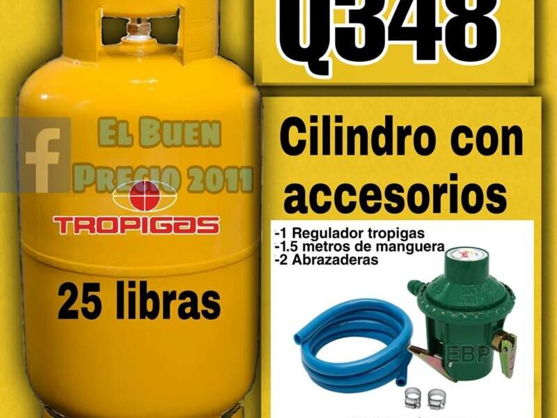 Cilindro de gas Mixco