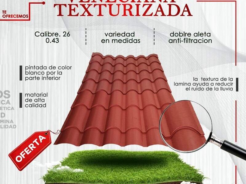 Tejas texturizadas