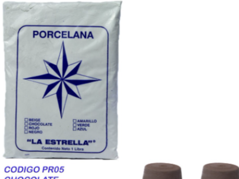 Porcelana de color Chocolate Guatemala