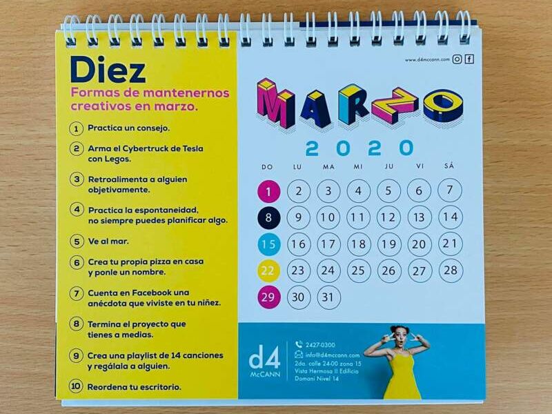 Calendarios Publicitarios Guatemala Zona 15