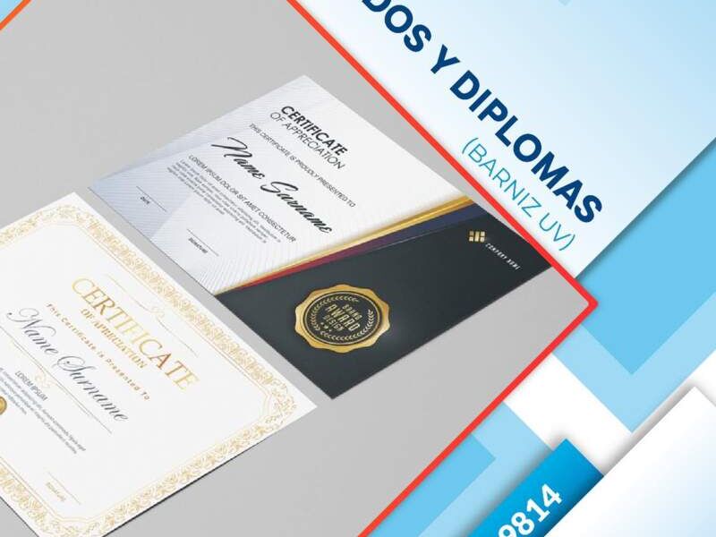Certificados Diseñados Guatemala 