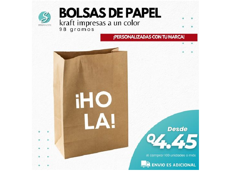 BOLSA DE PAPEL Guatemala