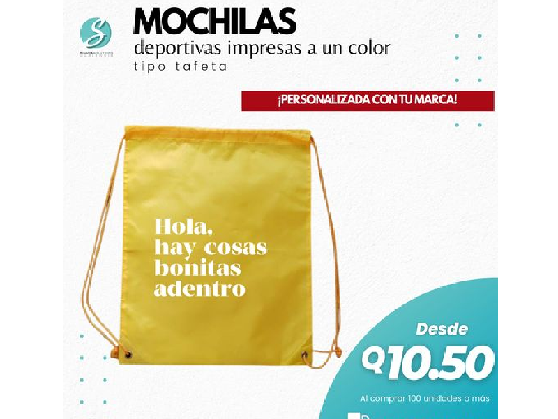 Mochila personalizada Guatemala